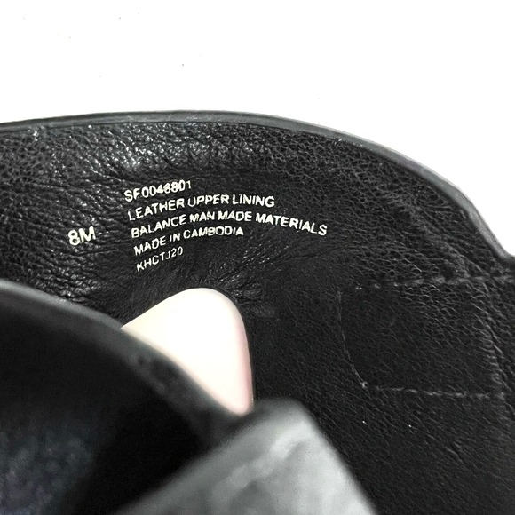 Sofft Verdi 2 Wedge Sandal Black Leather White Sole Hook and Loop Close Womens 8 - Picture 3 of 10